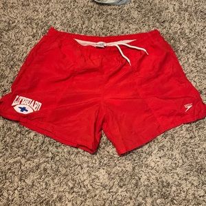 Speedo swim trunks vintage